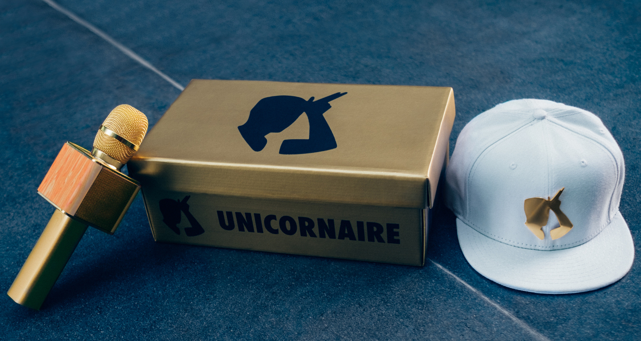 Unicornaire brand visual